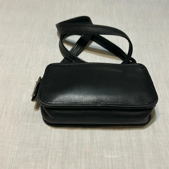 Coach Black Leather Crossbody Bag - Picture 2 of 15